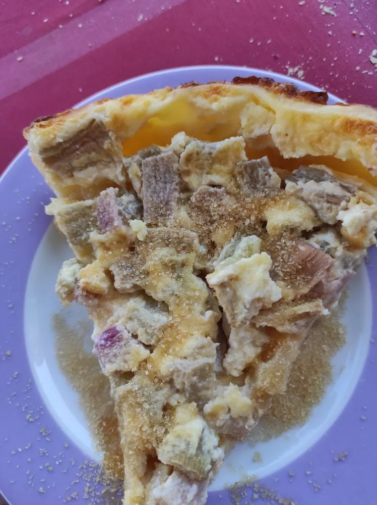 Tarte A la Rhubarbe